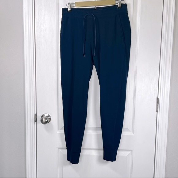 Ralph Lauren RLX Men’s Fleece Joggers Sweatpants Pockets Navy Blue Size Small - Picture 2 of 12